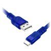 Pastelový USB-A na USB-C kábel O-CABEXCWHPUSBC2-0PMIX