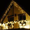 Vianočné LED cencúle 500 LED s časovačom S-CL0531