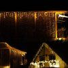 Vianočné LED cencúle 500 LED s časovačom S-CL0531