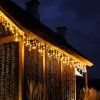 Vianočné LED cencúle 500 LED s časovačom S-CL0531