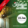 Vianočné LED cencúle 500 LED s časovačom S-CL0531
