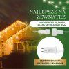 Vianočné LED cencúle 500 LED s časovačom S-CL0531