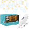 Vianočné LED cencúle 500 LED s časovačom S-CL0531