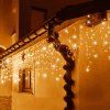 Vianočné LED cencúle 500 LED s časovačom S-CL0531