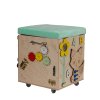 Manipulačný puf LAS so sedadlom na kolieskach 31