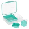 Lunch box sniadaniowka pudelko sniadaniowe z przegrodkami dzielone 2200ml mietowe 176331