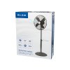 Stojanový ventilátor 16" 60W ČIERNY kovový
