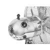 Kovový stolový ventilátor strieborný 44-657-