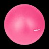Mini gymnastická lopta na pilates rehabilitačná 25 cm, farba ružová, REBEL ACTIVE