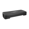 Step na cvičenie 68 cm, 2 stupne, čierny L-RBA-3228-BK