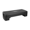 Step na cvičenie 68 cm, 2 stupne, čierny L-RBA-3228-BK