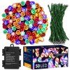 LED reťaz na batérie 50 LED multicolor 5 m S-CL4107