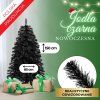 Umelý vianočný stromček čierna jedľa 150 cm S-CT0234