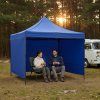 Záhradný stan 3 × 3 m tmavomodrý S-GP0002