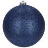 Nerozbitné vianočné gule 15 cm 3 ks modro-biele S-CA1363