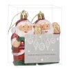 CA1324 VIANOČNÁ OZDOBKA SANTA 8 CM 2 KS.