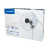 Nástenný ventilátor 50cm 220W STRIEBORNÝ cirkulátor