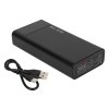Power Bank 20000mAh QC+PD 20W + lightning PB20E ČIERNY