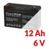 Akumulátor PowerMAX 12 Ah 6 V MaxBat 6120 EC-09870