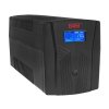UPS1200-T-LI/LCD - Záložný zdroj UPS LCD, 1200VA/720W, 3x230V, Line-Interactive - EAST