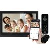 RM-T402HD BLACK/RC-411HD-CK - Sada videovrátnika s RFID čítačkou a numerickou klávesnicou, analógová, 2Mpx, WiFi, LAN, microSD - Revizoom