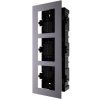 Podomietkový rám pre 3 moduly videovrátnika Hikvision DS-KD-ACF3 EC-22263