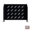 Čelná RACK polica 2U 19" 600 mm Pulsar RAPD600 EC-10907