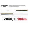 Alarmový kábel YTDY 20 × 0,5 mm (5 × 4 × 0,5) Bitner EC-01413