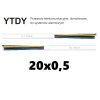 Alarmový kábel YTDY 20 × 0,5 mm (5 × 4 × 0,5) Bitner EC-01413