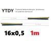 Alarmový kábel YTDY 16x0,5mm (4x4x0,5mm) - Bitner