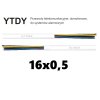 Alarmový kábel YTDY 16x0,5mm (4x4x0,5mm) - Bitner
