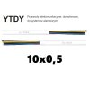 Alarmový kábel YTDY 10x0,5mm - Bitner