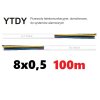 Poplachový kábel YTDY 8x0,5mm - Bitner