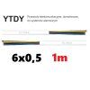 Alarmový kábel YTDY 6 × 0,5 Bitner EC-25883