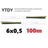 Alarmový kábel YTDY 6 × 0,5 Bitner EC-25883