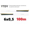 Alarmový kábel YTDY 6x0,5mm - Bitner