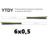 Alarmový kábel YTDY 6x0,5mm - Bitner