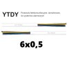Alarmový kábel YTDY 6x0,5mm - Bitner