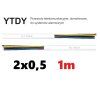 Alarmový a domofónový kábel YTDY 2 × 0,5 mm 200 m Bitner EC-01411