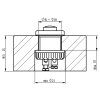 Odchodové tlačidlo Elektra Plus EC-13659
