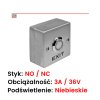 PW-53LED - Tlačidlo na odchod s nápisom "EXIT", podsvietením LED, vyrobené z nehrdzavejúcej ocele - ALIQUAM
