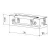 Reverzný elektrický protikus Hartte SH12R EC-15836