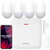 large zestaw alarmowy bezprzewodowy ax pro 4x czujka ruchu pir wifi 3g hikvision ax pro 3
