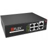 big ei h1064pl switch poe 4 2 niezarzadzalny 10 100mb s 65w eiflex ei h1064pl 1