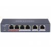 DS-3E0106P-E/M - Prepínač 4x PoE + 2x Uplink, 35W - Hikvision