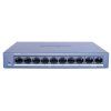 DS-XS0110-P - Switch PoE 8+2, nespravovaný, 60W - Hikvision