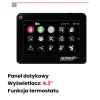 TPR-4BS-P - Dotykový panel 4.3'', dotyková klávesnica, nástenný kryt - ROPAM