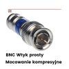 BNC kompresný konektor na kábel RG-6 EC-18518