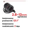 20CS27-2812/DC - Objektív ZOOM IR MEGA-PIXEL 2.8...12mm - LENEX