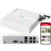 NVR-4CH-H/4P - IP záznamník 4-kanálový, 4x PoE, do 6Mpx - Hilook od Hikvision